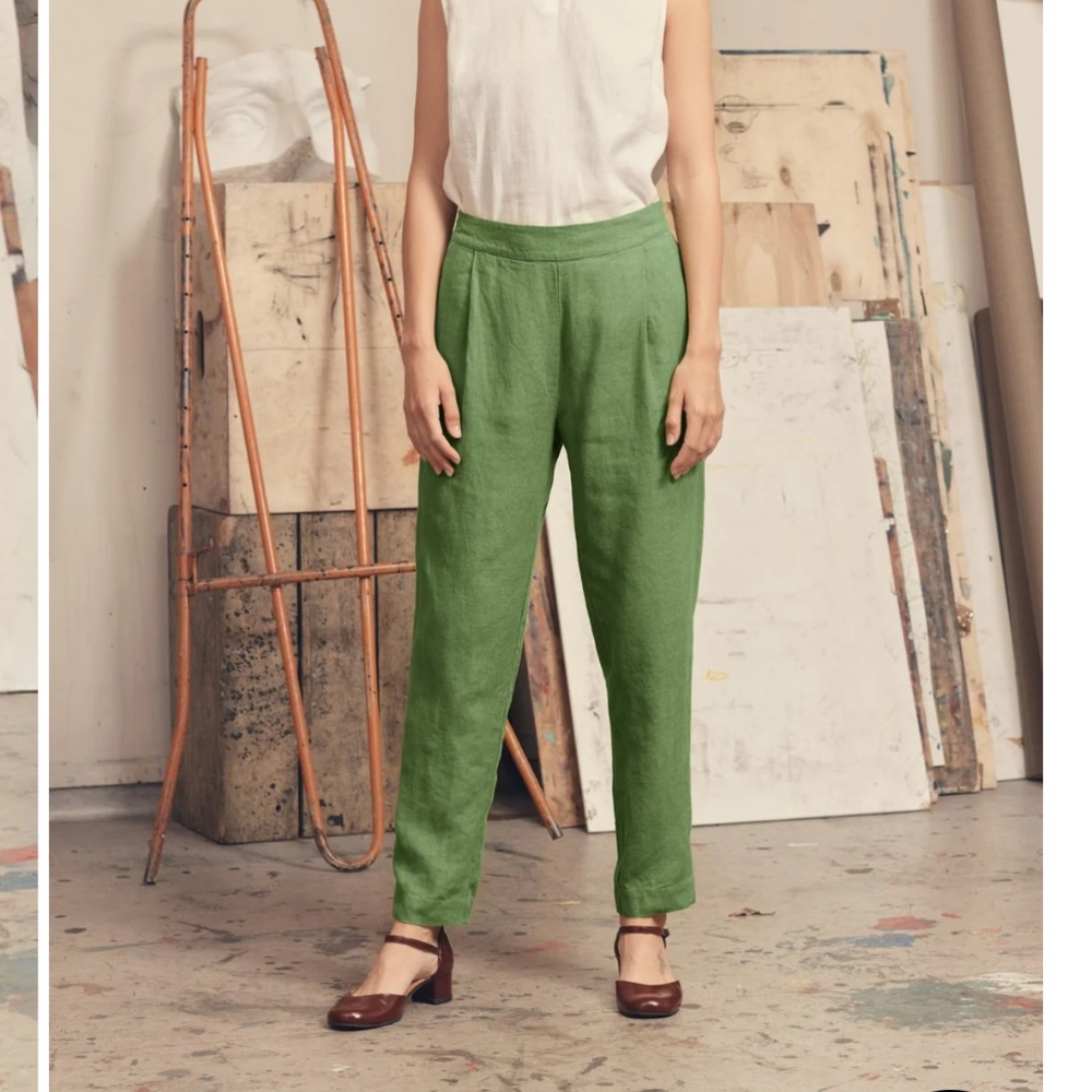 LinenTales Gladious Pants in Cardamom